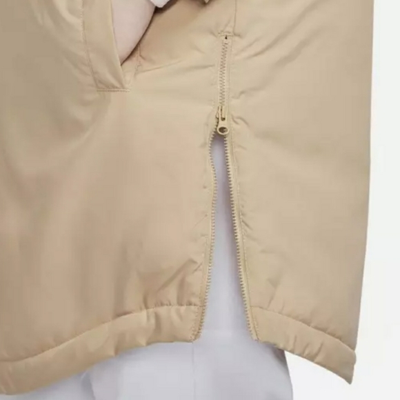 Nike Women's Sportswear Essential Trench Jacket. Tan Color. Size 1X. - Picture 7 of 15
